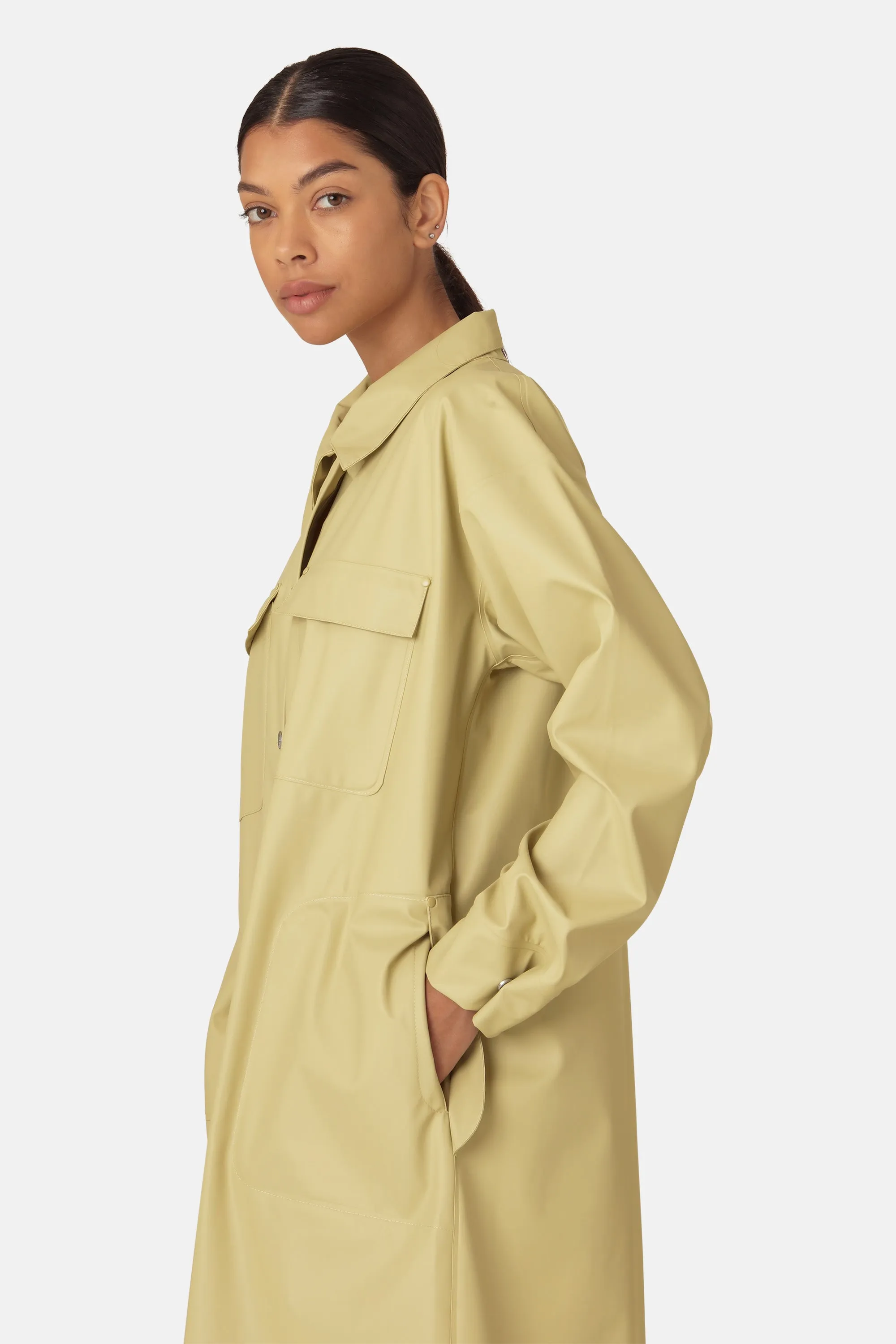 Raincoat - Olive Grass
