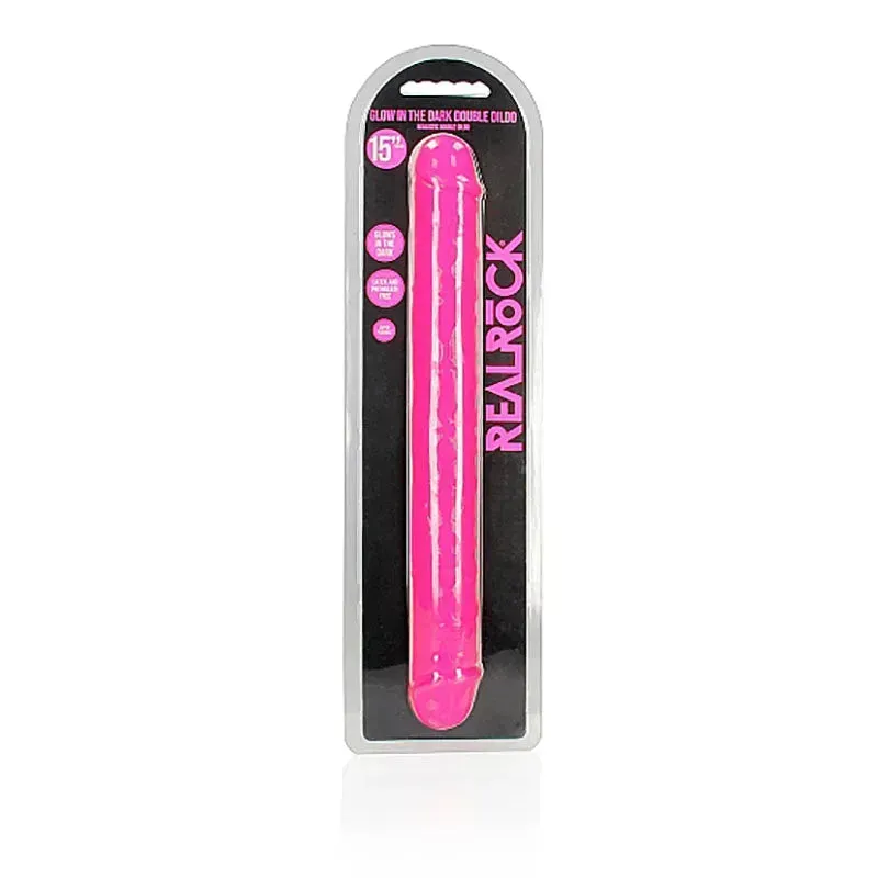 REALROCK 38 cm Double Dong Glow -