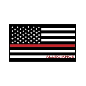 Red Line Sticker