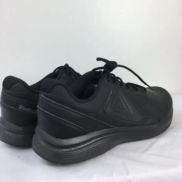 Reebok Mens Walk Ultra DMX Max Black Lace Up Sneaker Size 13 EXCELLENT Condition