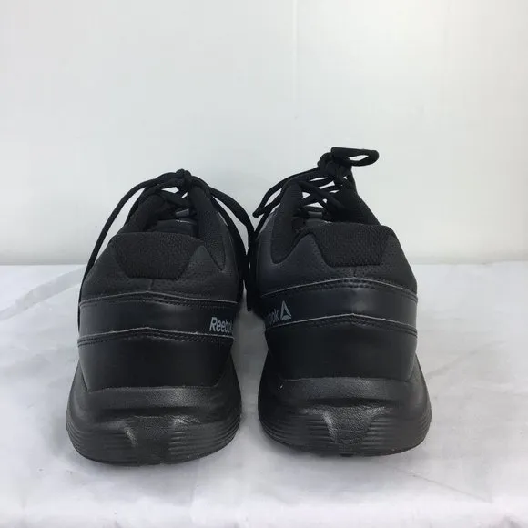 Reebok Mens Walk Ultra DMX Max Black Lace Up Sneaker Size 13 EXCELLENT Condition