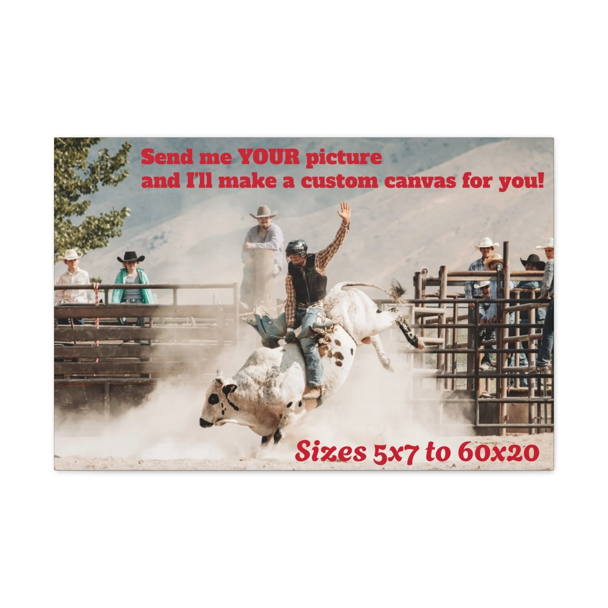 Rodeo Canvas Gallery Wraps