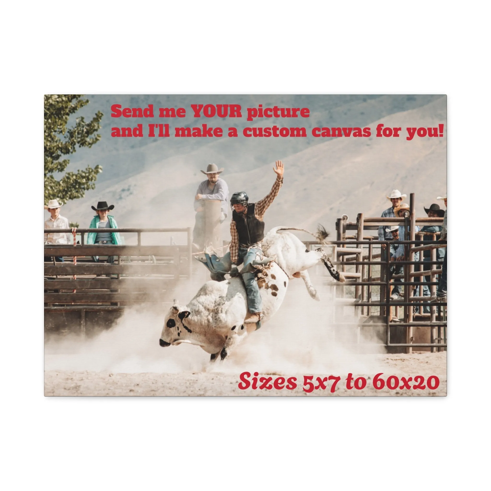Rodeo Canvas Gallery Wraps