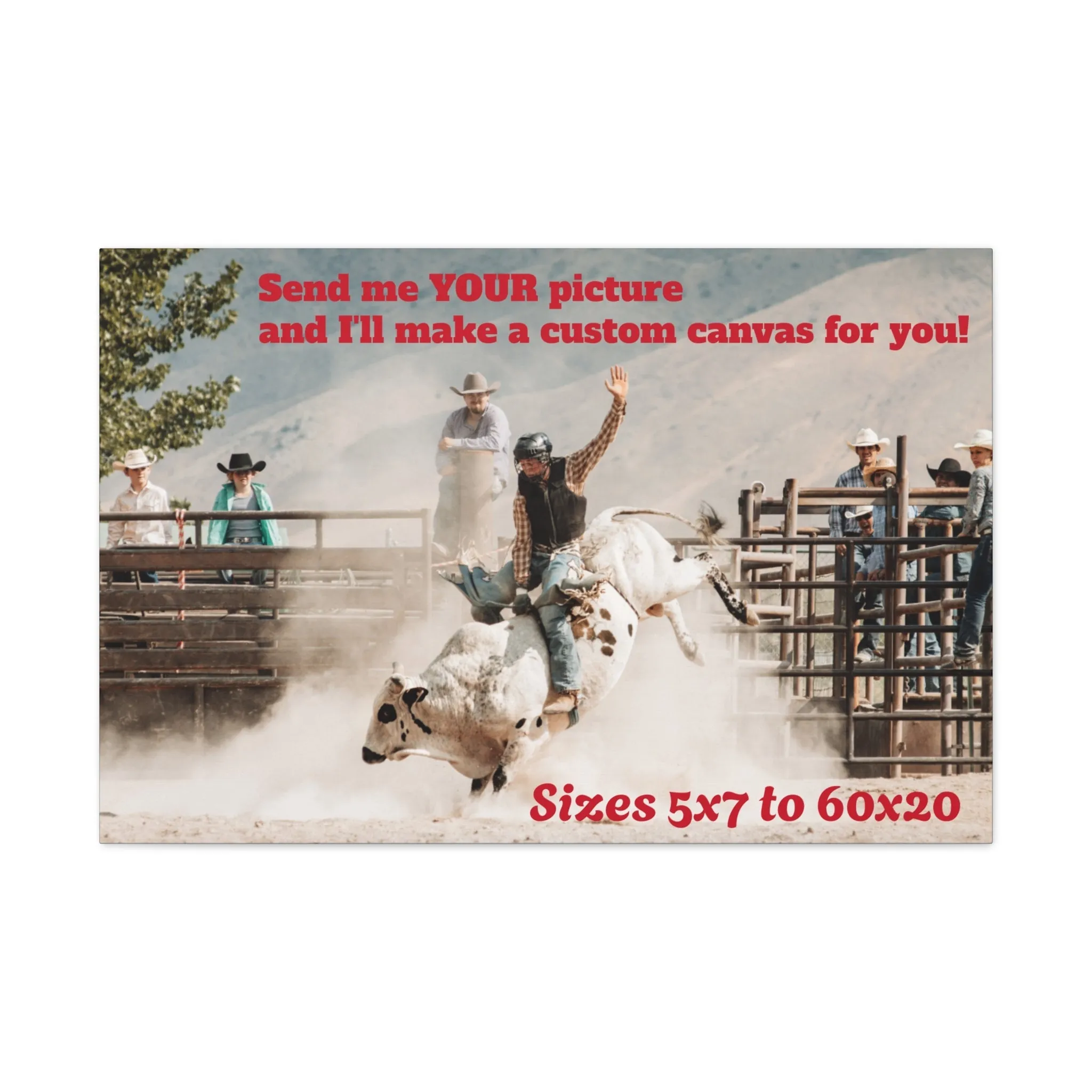 Rodeo Canvas Gallery Wraps
