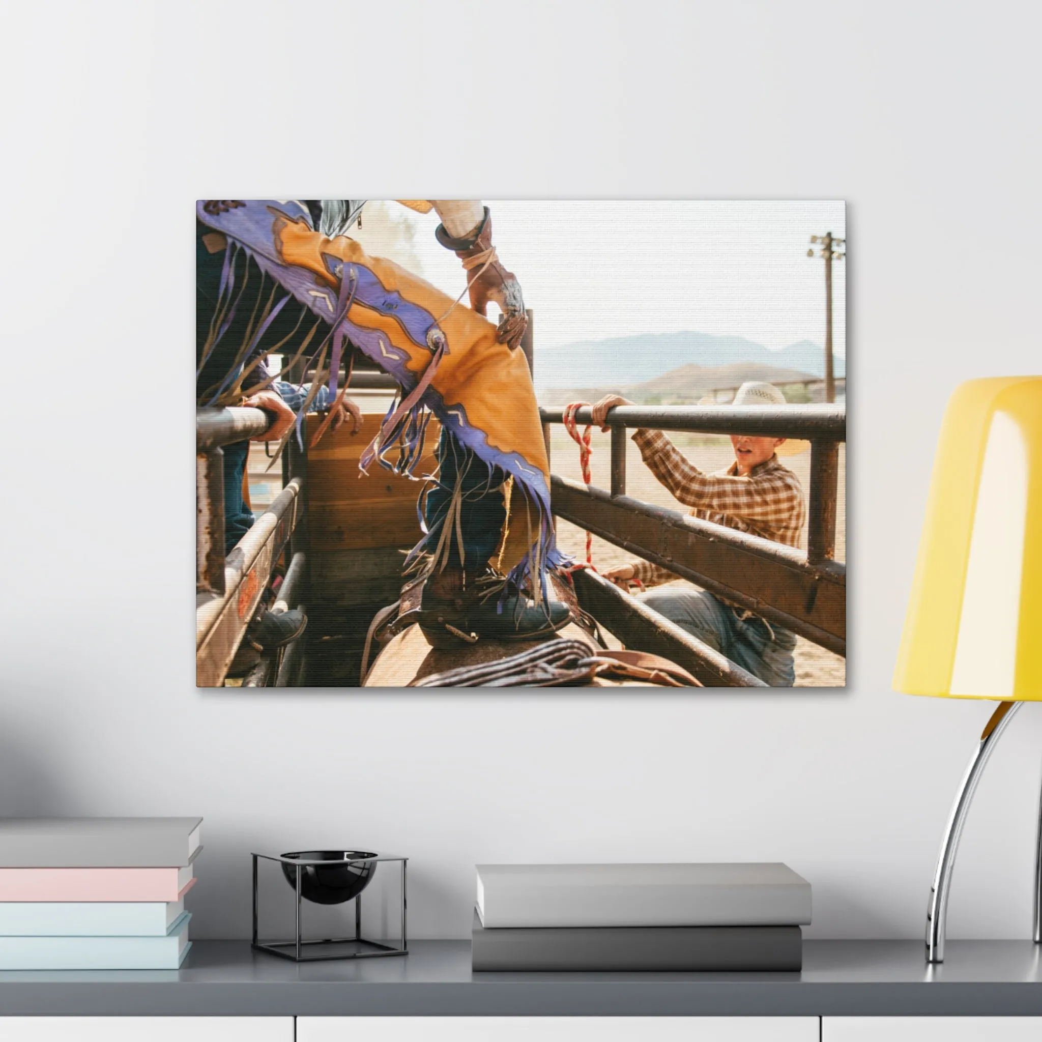 Rodeo Chaps Canvas Wraps