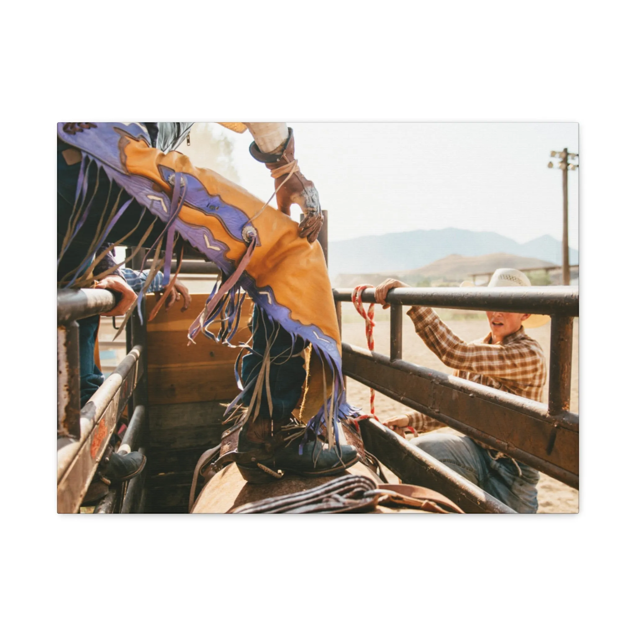 Rodeo Chaps Canvas Wraps