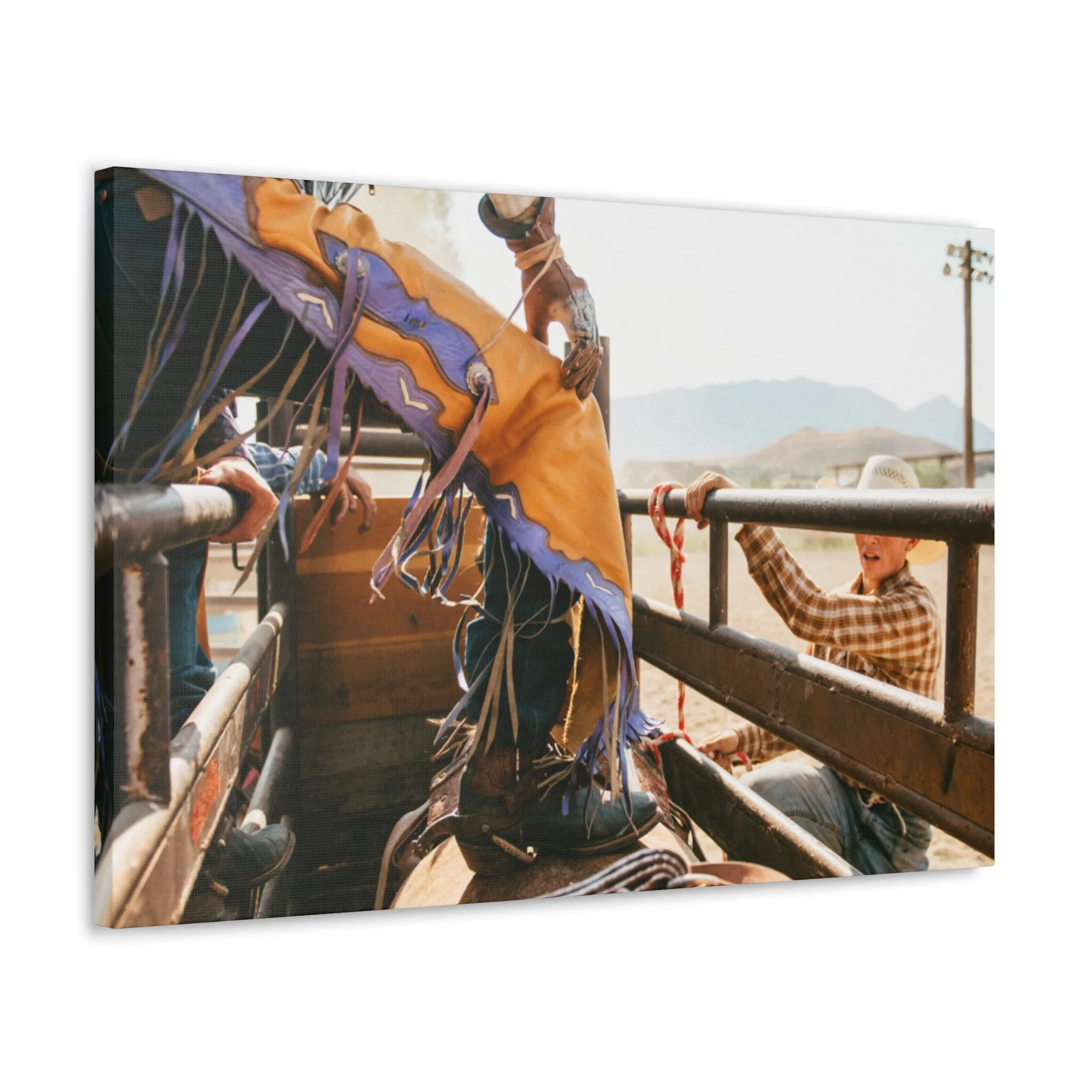Rodeo Chaps Canvas Wraps