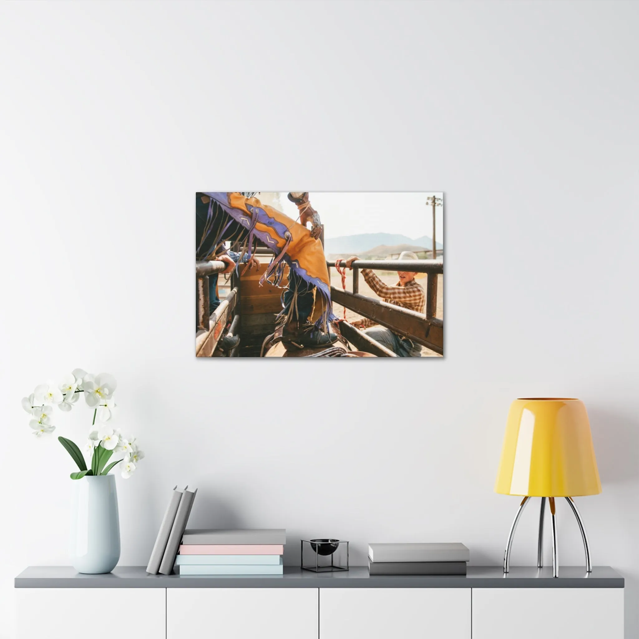 Rodeo Chaps Canvas Wraps