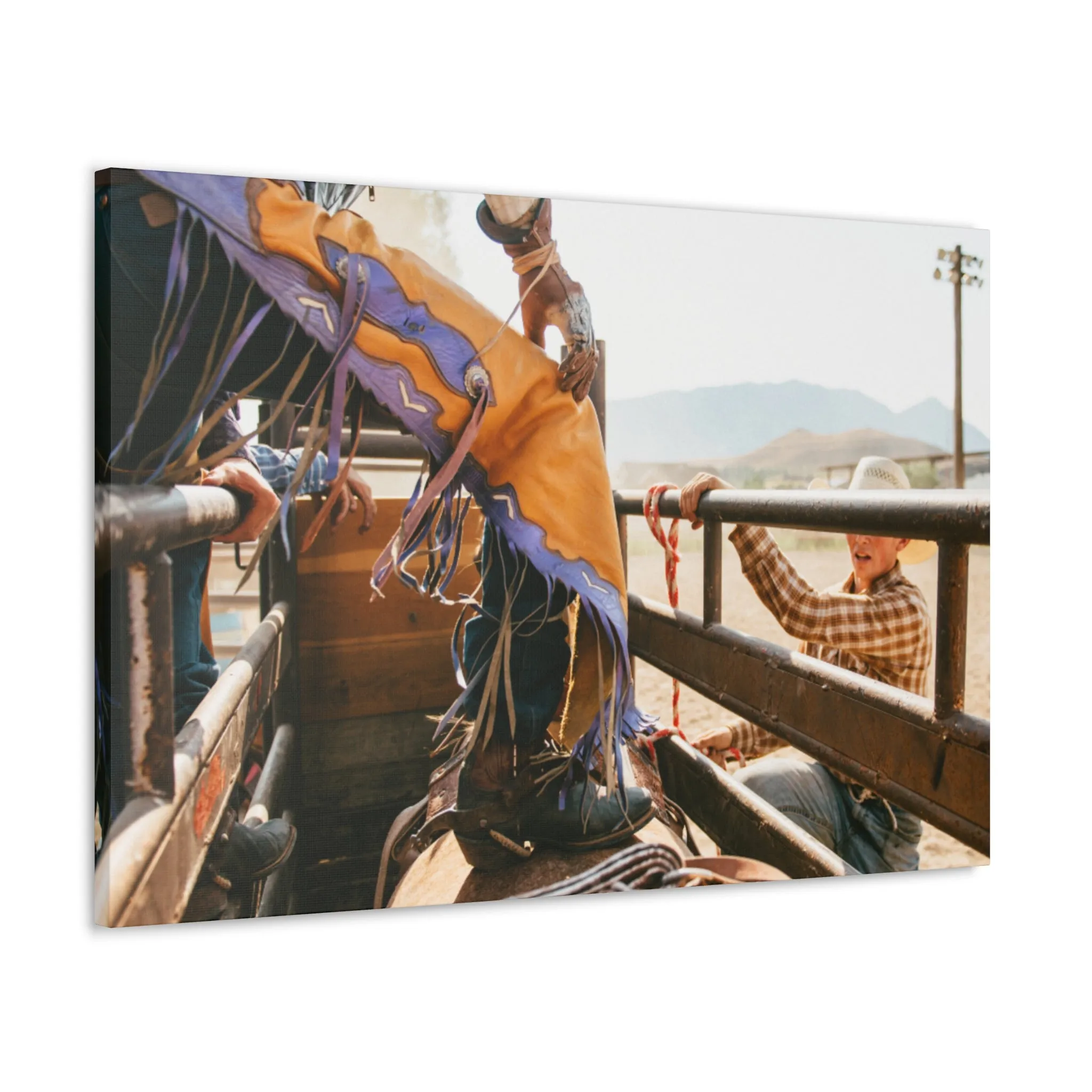 Rodeo Chaps Canvas Wraps