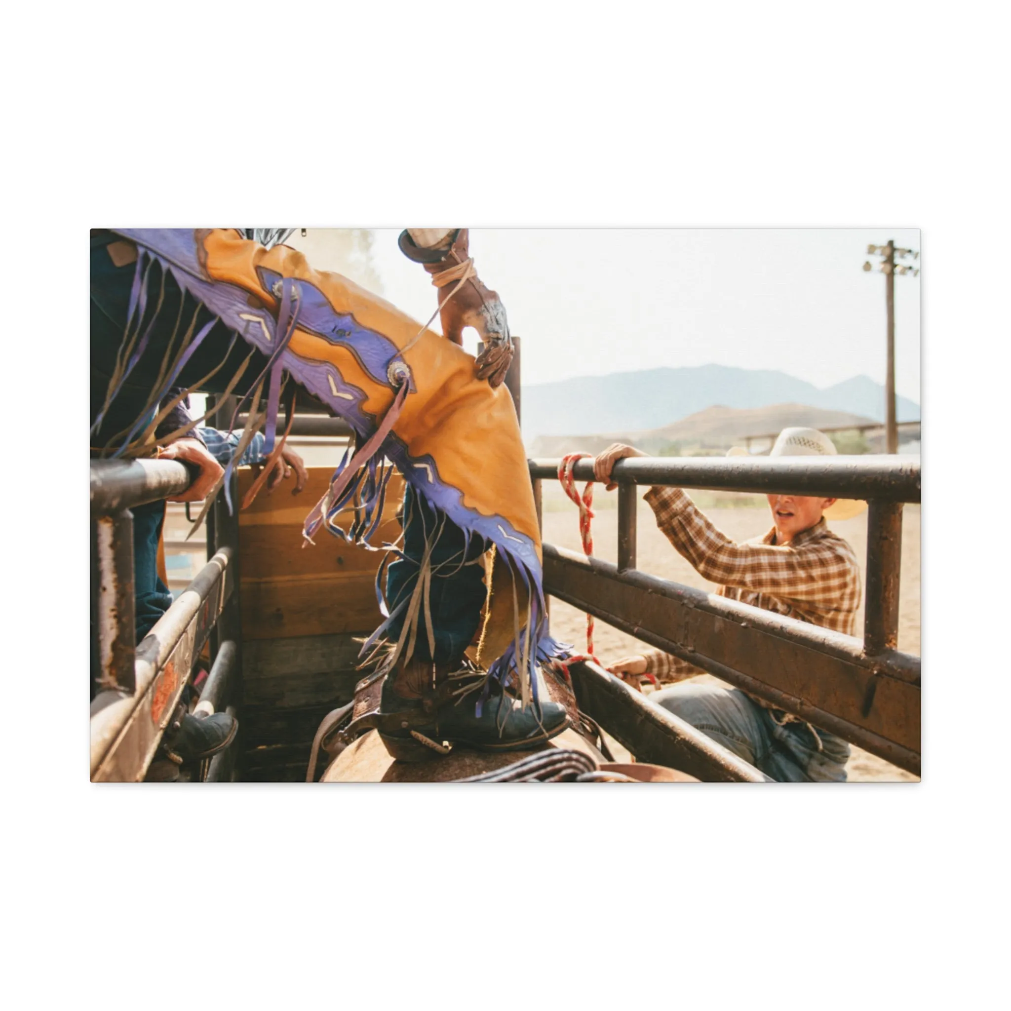 Rodeo Chaps Canvas Wraps