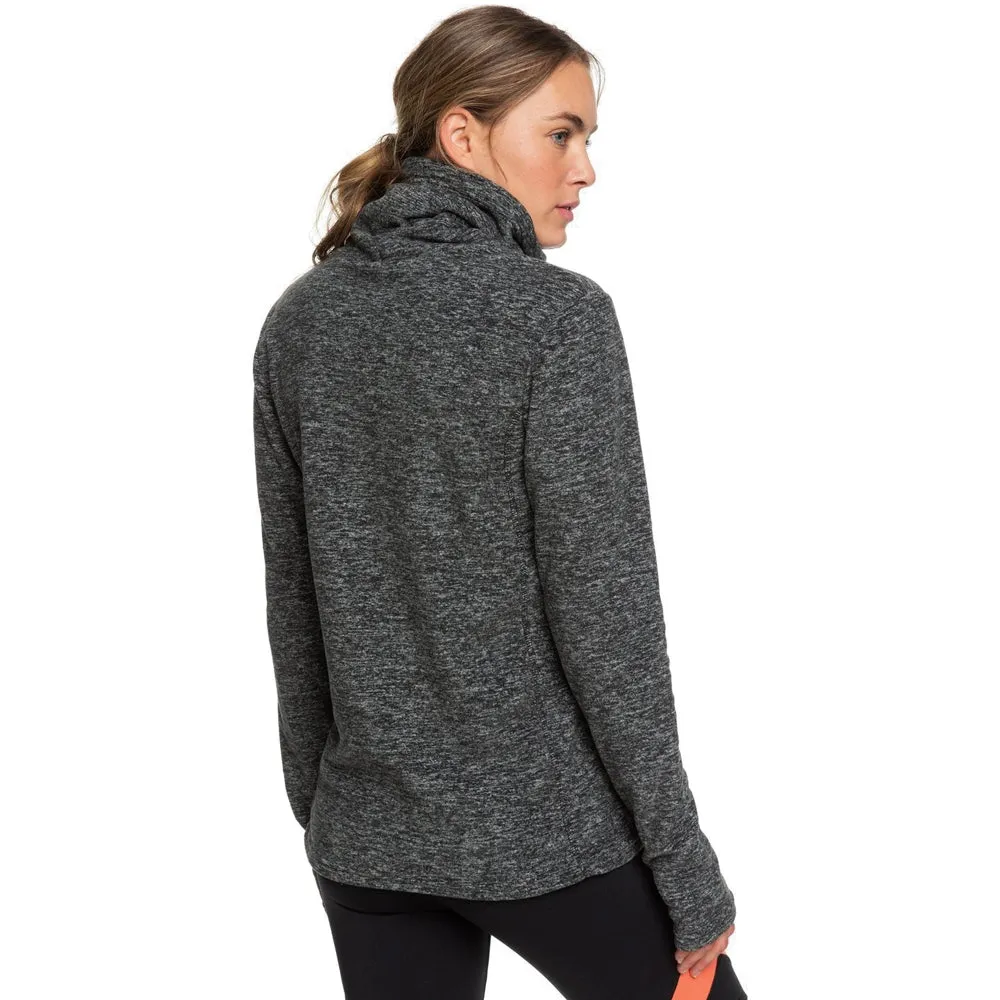 Roxy Snow Flakes Vibes Funnel Neck Fleece