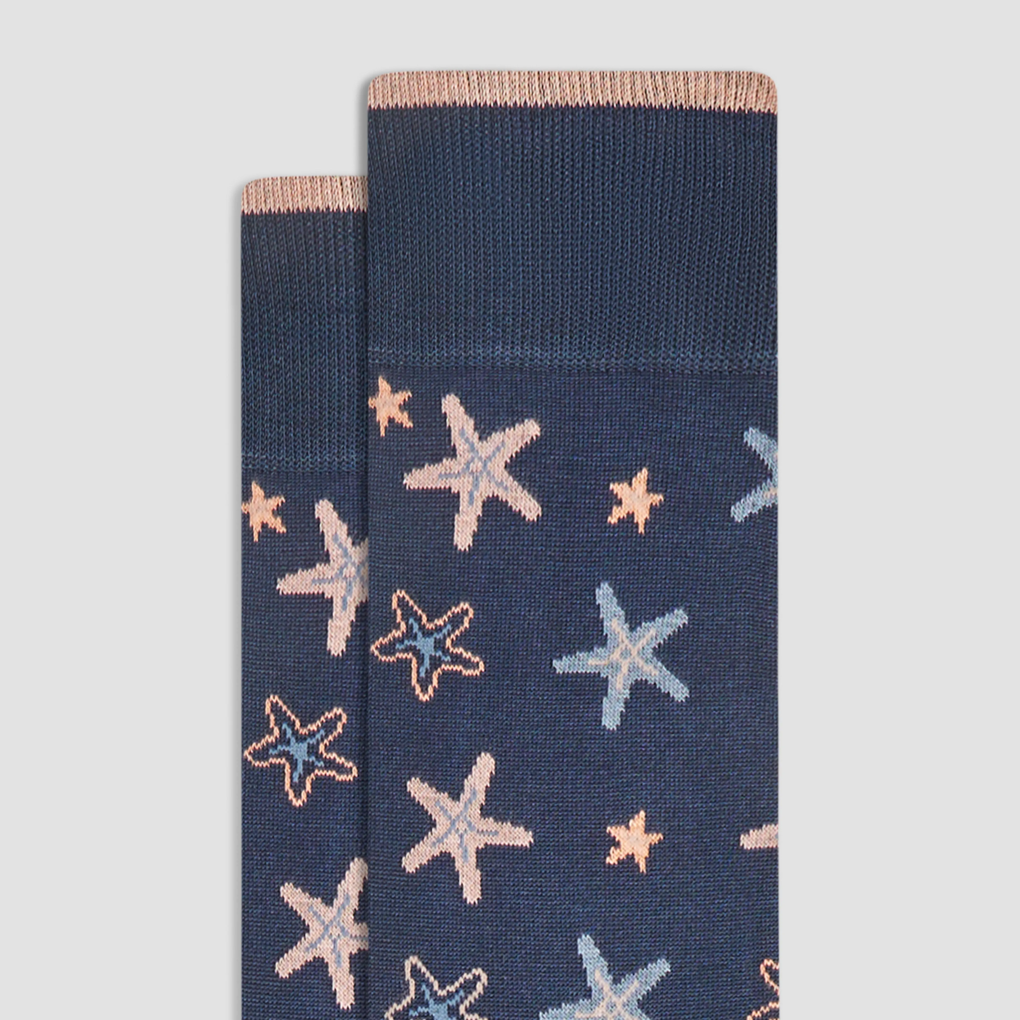 Sea Star Mid-Calf Socks