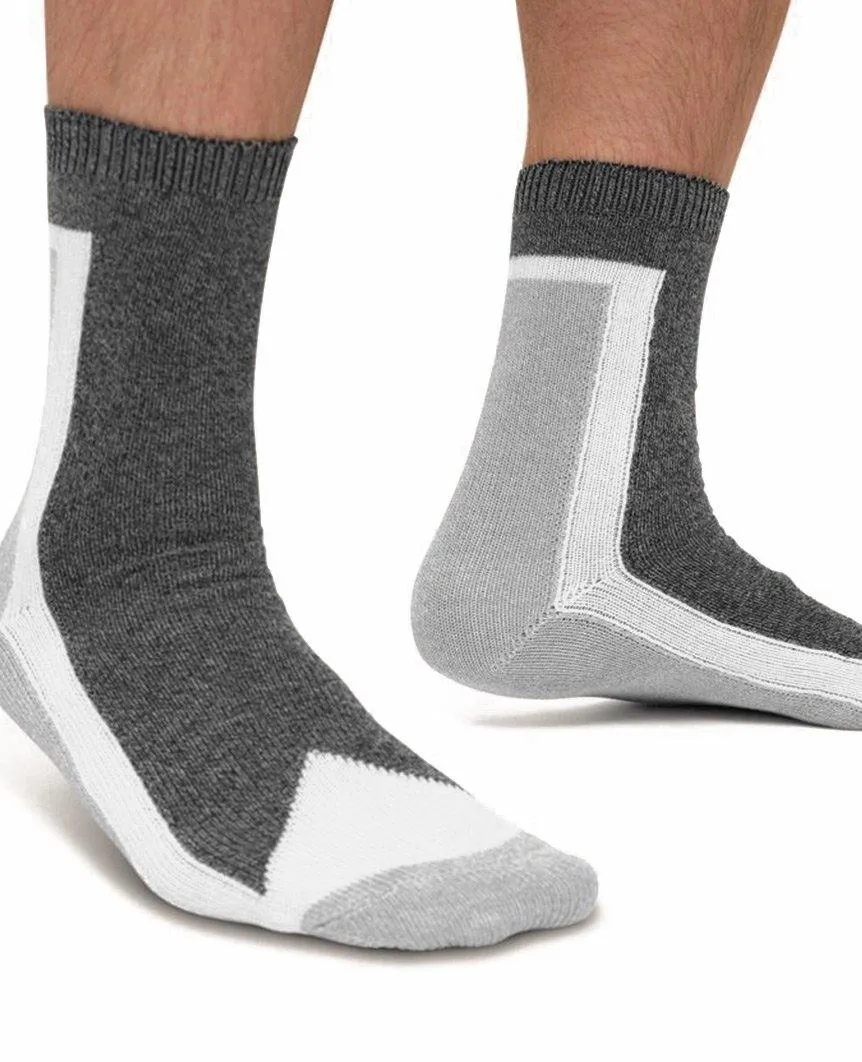Seven Hi-Ankle Grey White