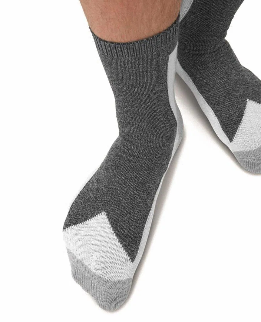Seven Hi-Ankle Grey White
