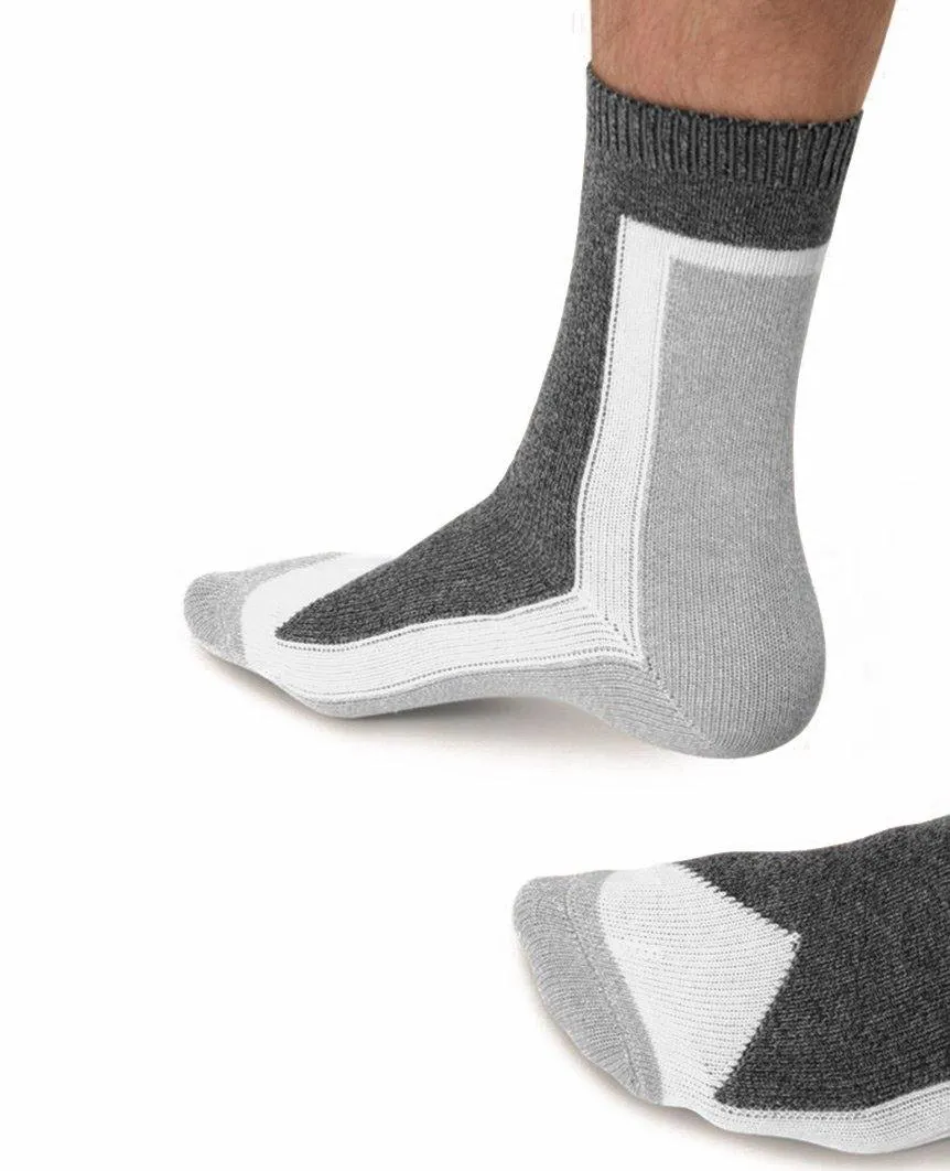 Seven Hi-Ankle Grey White
