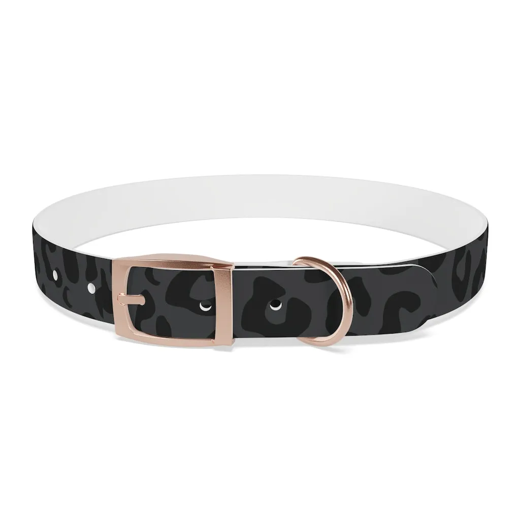 Shadow Leopard Dog Collar