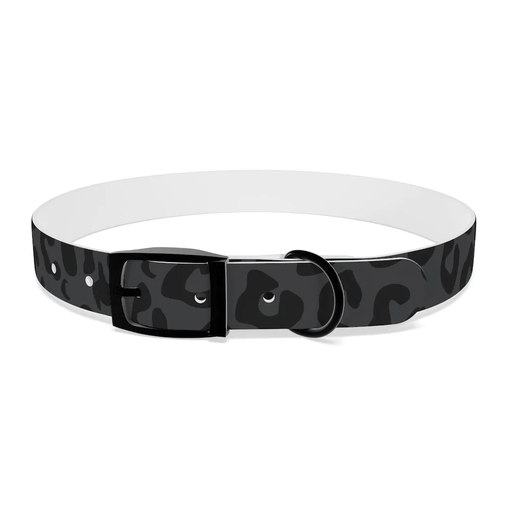 Shadow Leopard Dog Collar