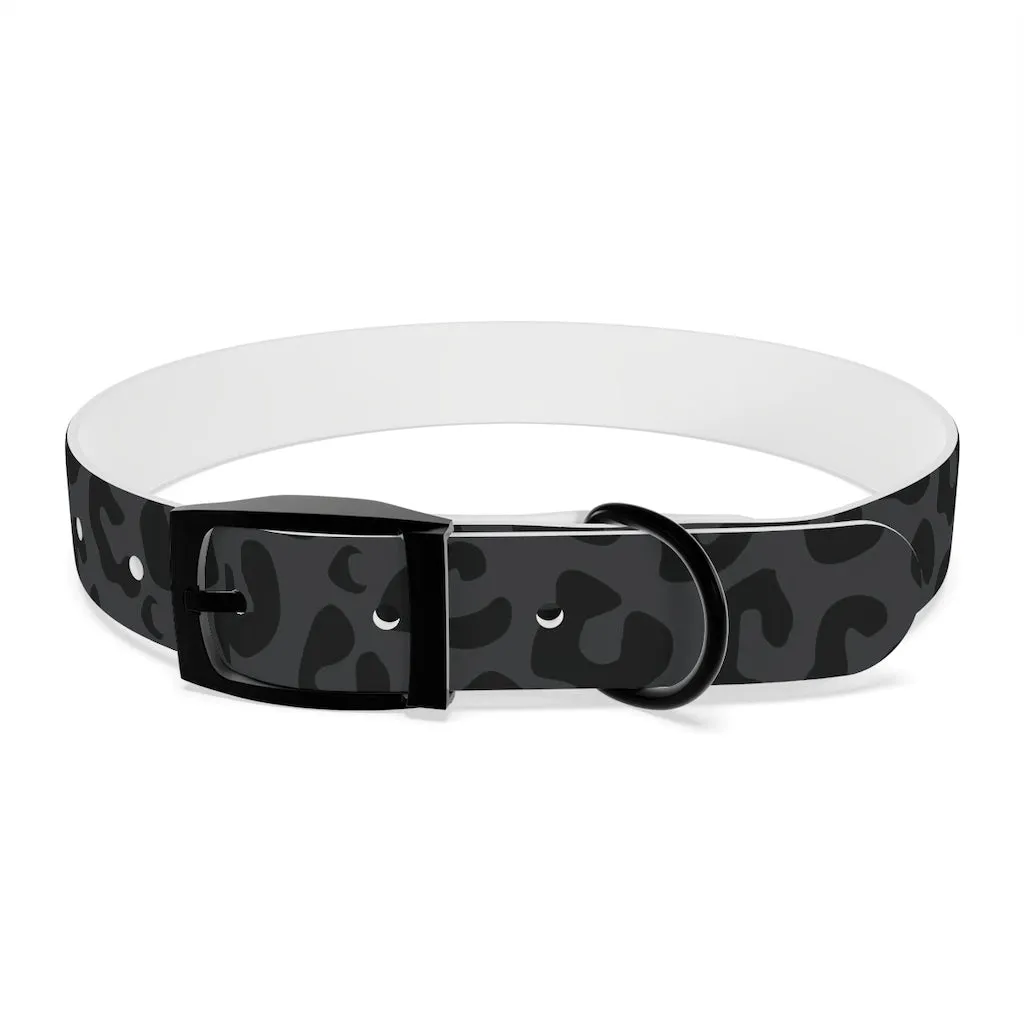 Shadow Leopard Dog Collar