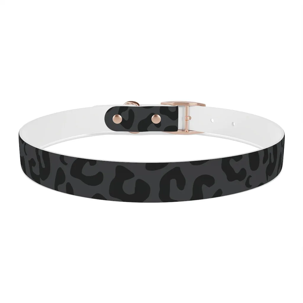 Shadow Leopard Dog Collar