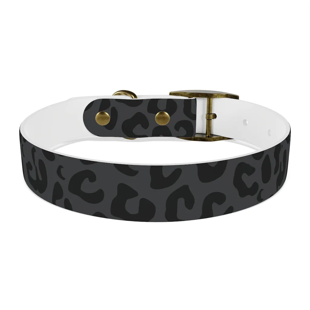 Shadow Leopard Dog Collar