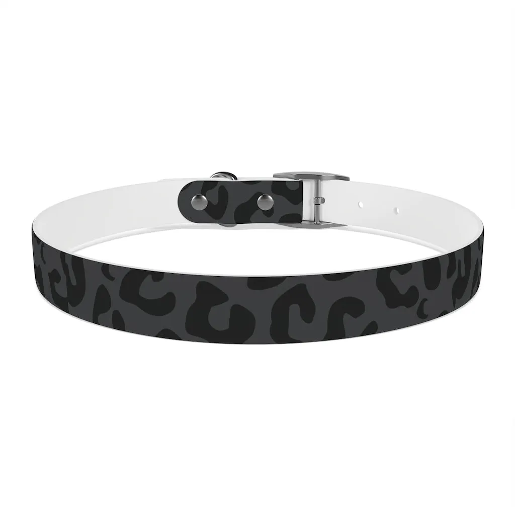 Shadow Leopard Dog Collar
