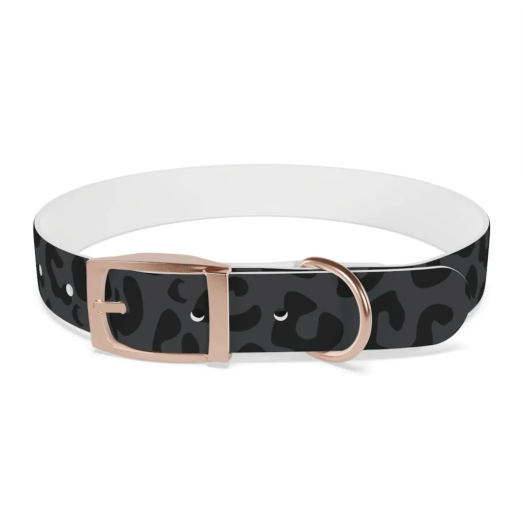 Shadow Leopard Dog Collar