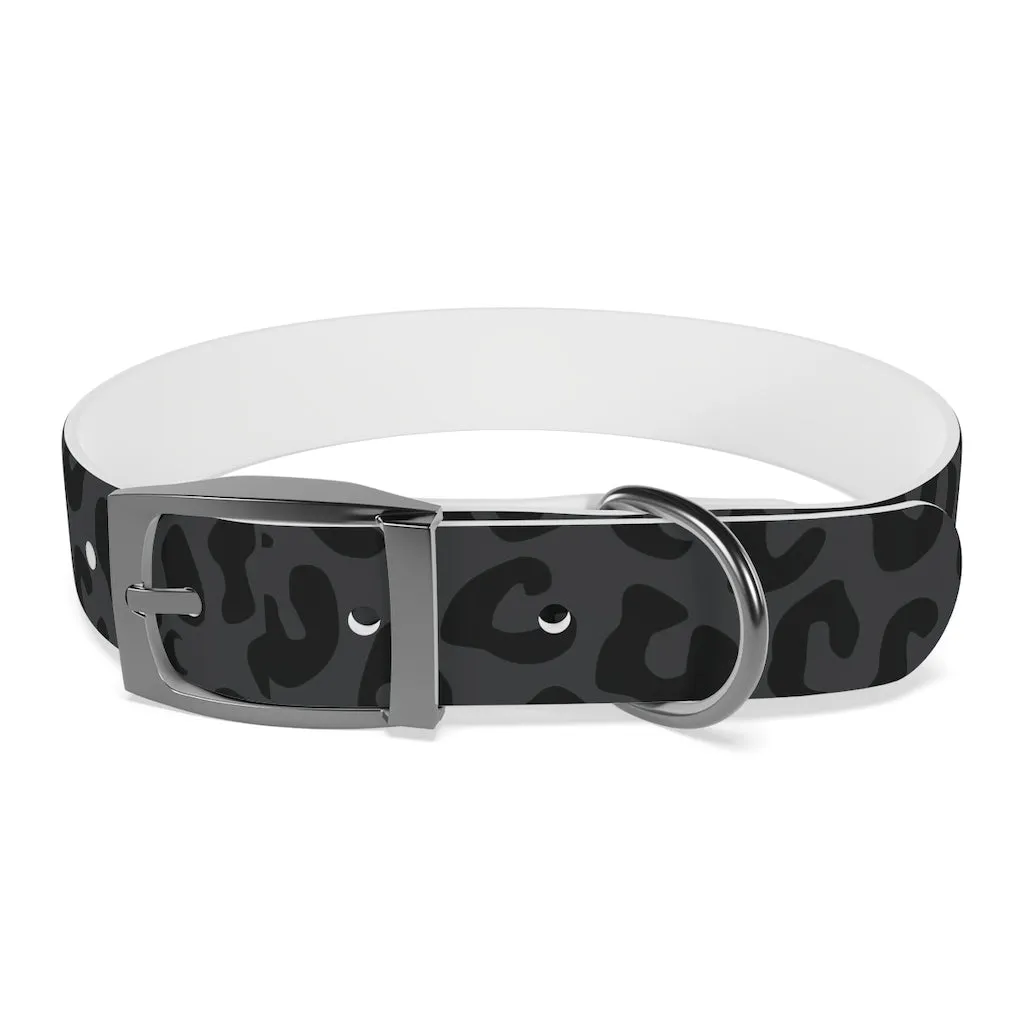 Shadow Leopard Dog Collar
