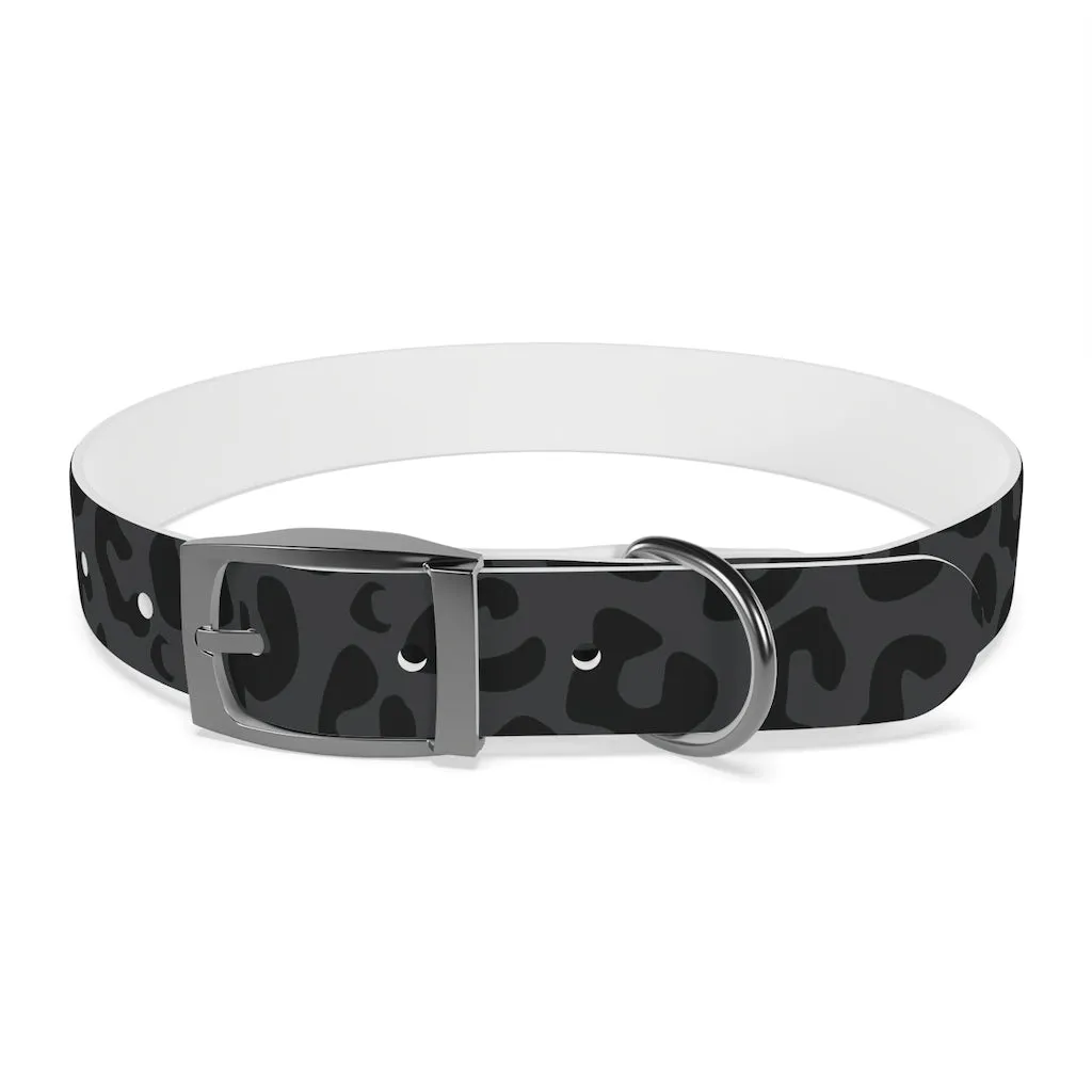 Shadow Leopard Dog Collar