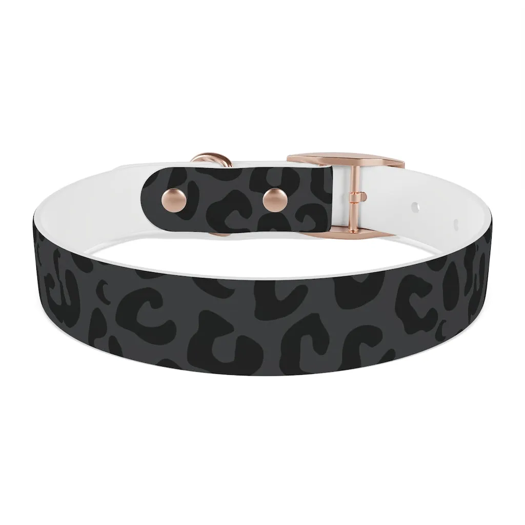 Shadow Leopard Dog Collar