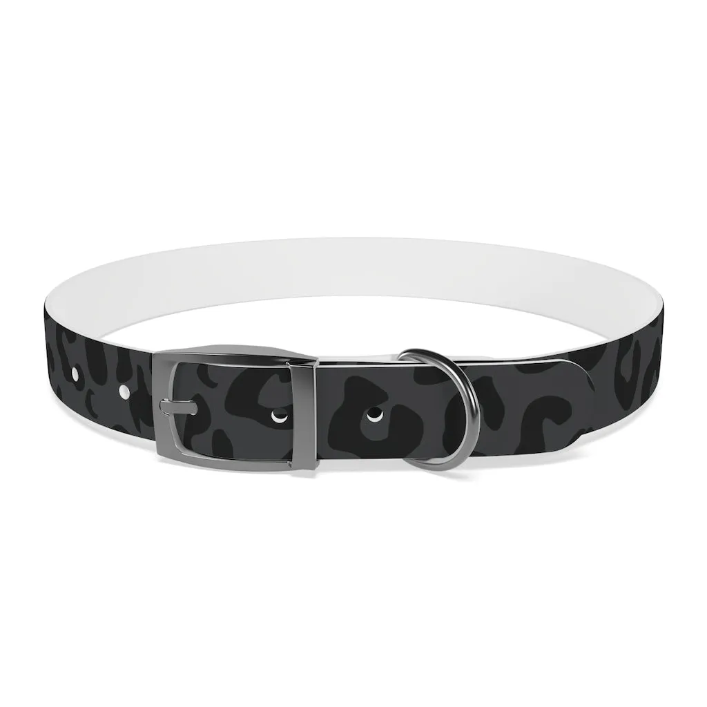 Shadow Leopard Dog Collar