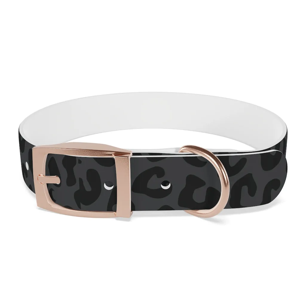 Shadow Leopard Dog Collar