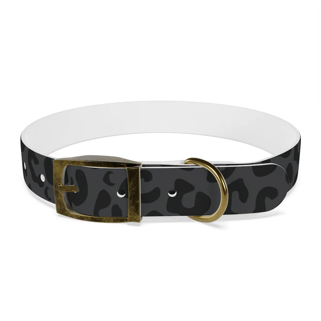 Shadow Leopard Dog Collar
