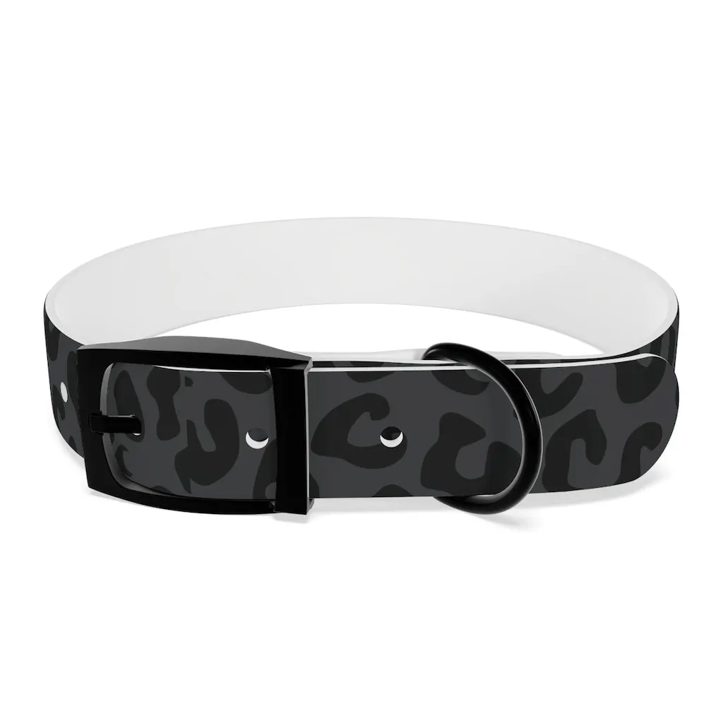 Shadow Leopard Dog Collar