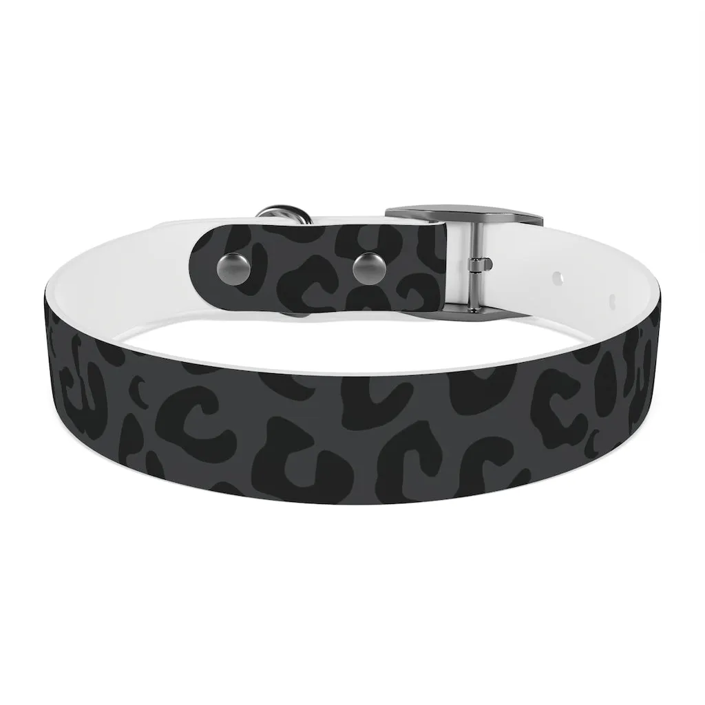 Shadow Leopard Dog Collar