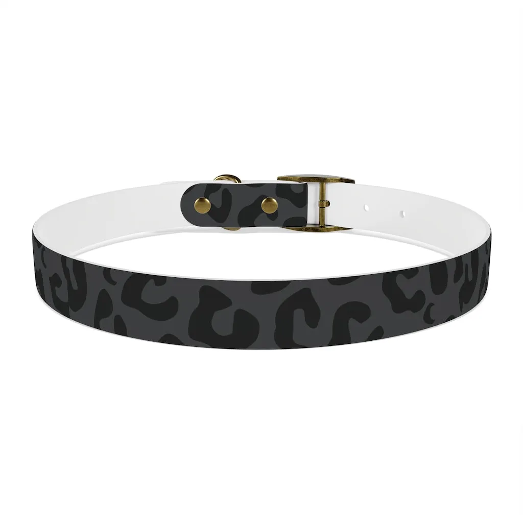 Shadow Leopard Dog Collar