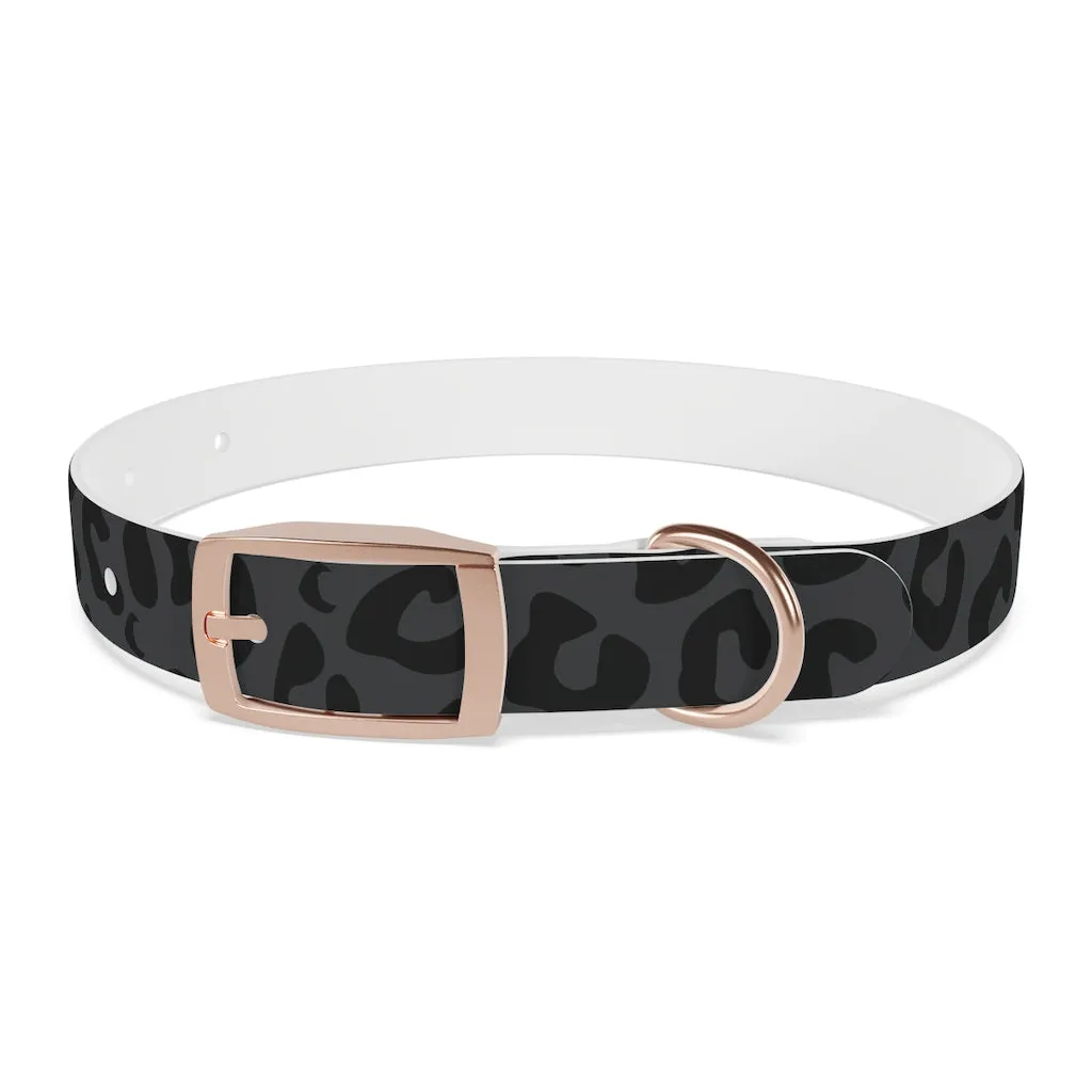 Shadow Leopard Dog Collar