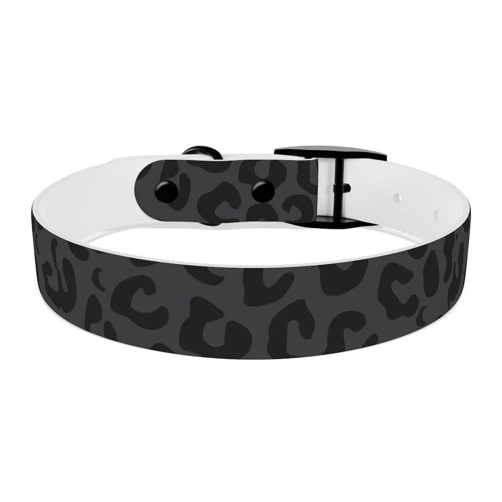 Shadow Leopard Dog Collar