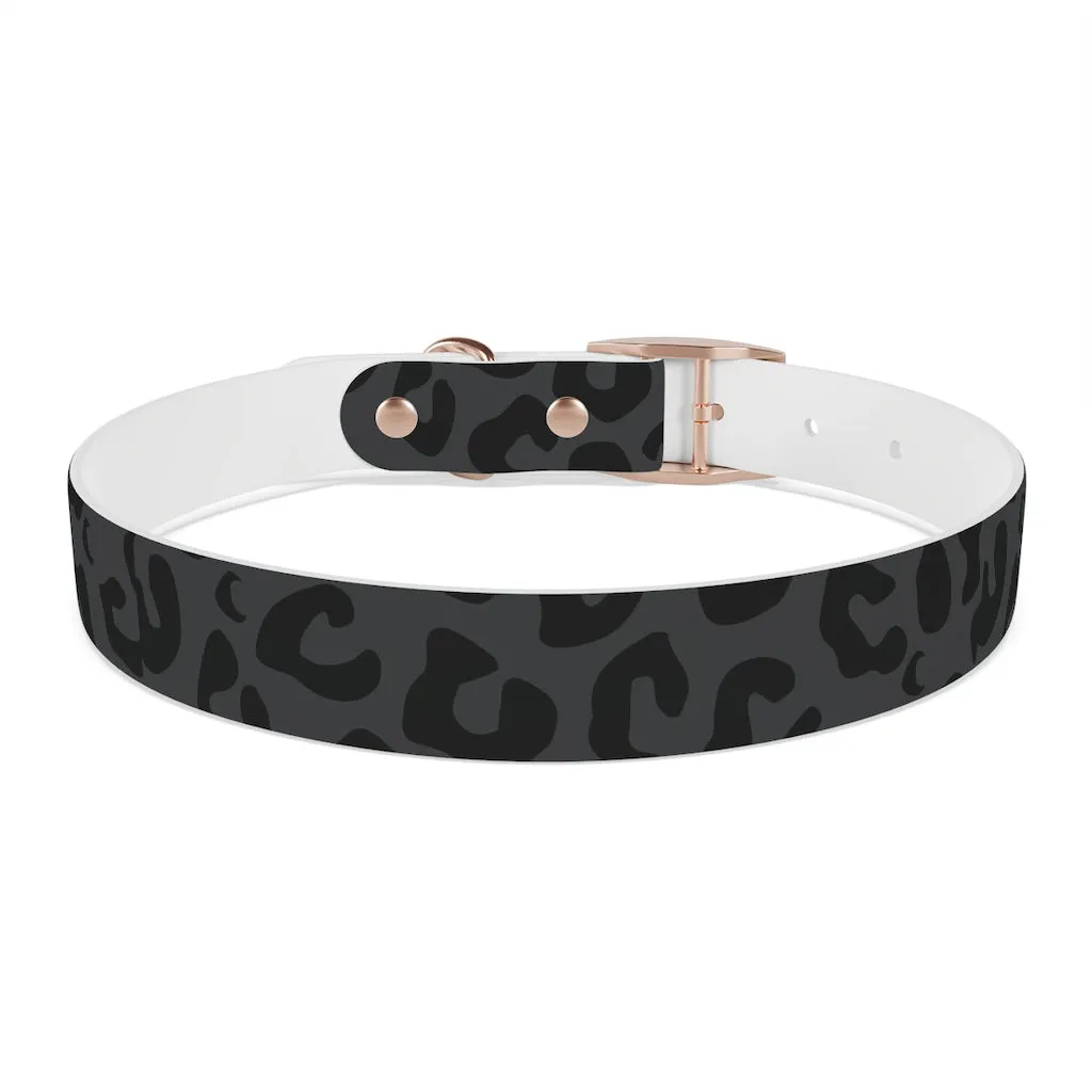 Shadow Leopard Dog Collar