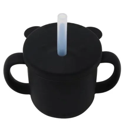 Silicone Bear Cup - Black