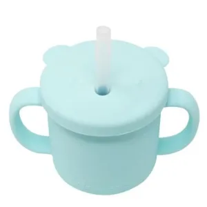 Silicone Bear Cup - Seafoam