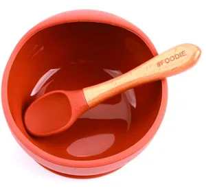 Silicone Bowl   Spoon