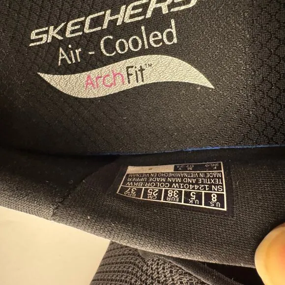 Skechers GOwalk Arch Fit - Togpath - Black Size 8