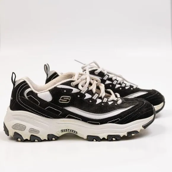 Skechers Women's D'Lites Biggest Fan Fashion Sneaker size 7.5”