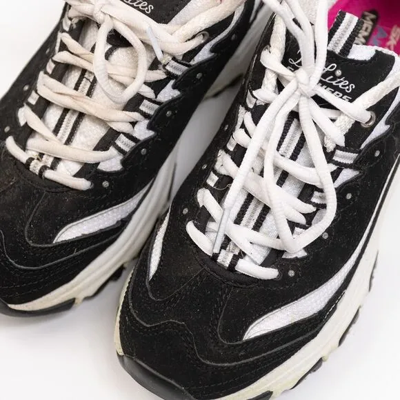 Skechers Women's D'Lites Biggest Fan Fashion Sneaker size 7.5”
