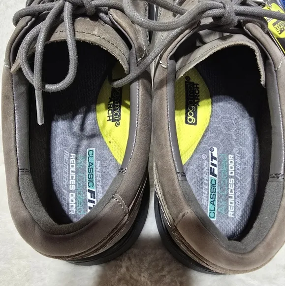 SKETCHERS Augustino Carano. Charcoal Gray. Size 10