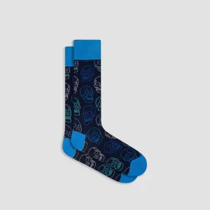 Skulls Mid-Calf Socks
