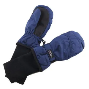 SnowStoppers® Nylon Mittens - Navy Blue
