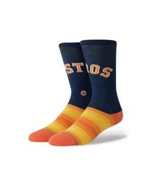 Stance Men's Houston Astros Alternate Jersey #3 Series Crew Socks