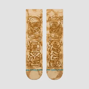 Stance Star Wars X DJ Javier Chewie Crew Socks Sand