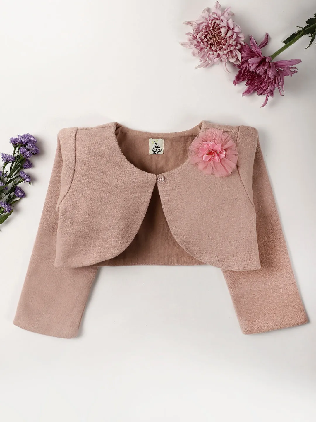 Strawberry Fleur Shrug
